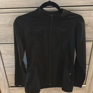 Black scrub jacket